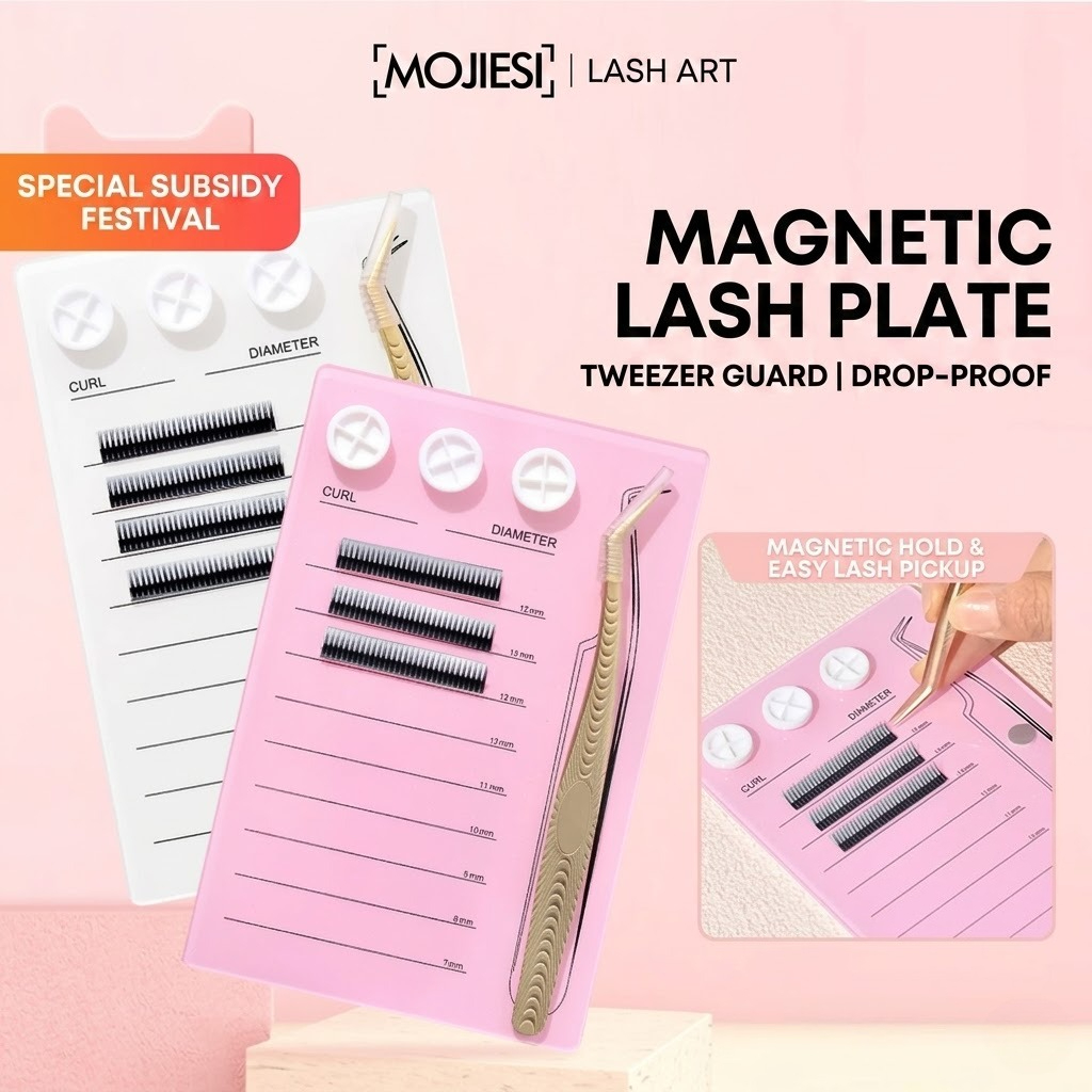 Individual Lash Tray - Paleta Magnética para Extensão de Cílios