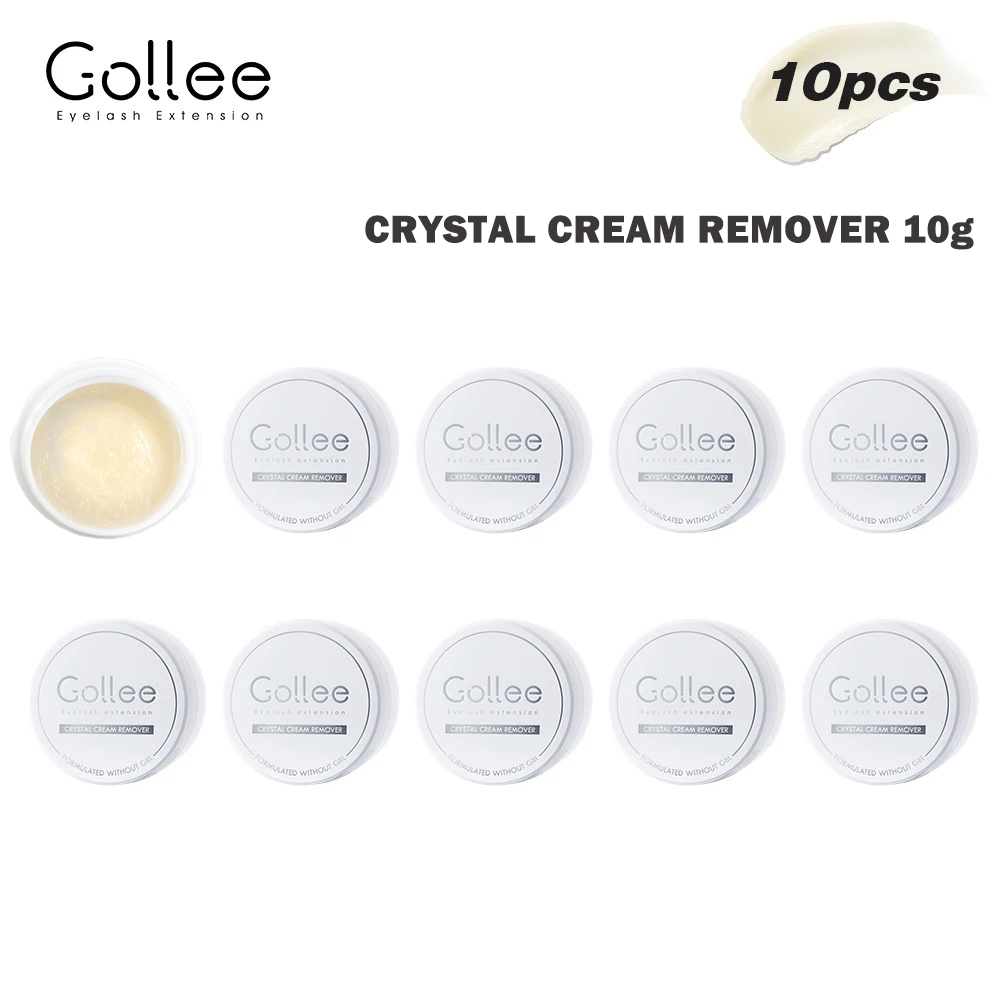Eyelash Extension Is Safe - Gollee 5/10 PCS Creme Removedor de