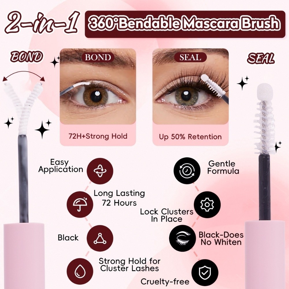 Eyelash Extension Or Extensions - Cílios Postiços de 8-18mm de Comprimento,