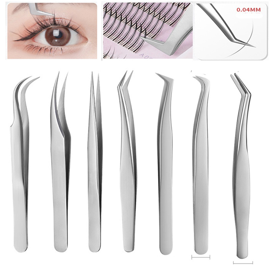 Eyelash Extension Or Extensions - Pinças de extensão de cílios de