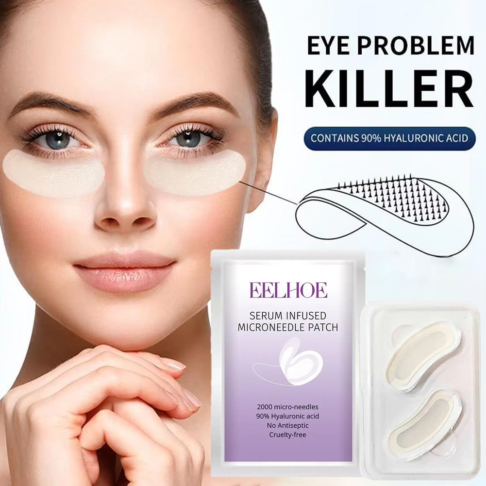 Eye Pad Collagen - 1 par de máscara de microagulha
