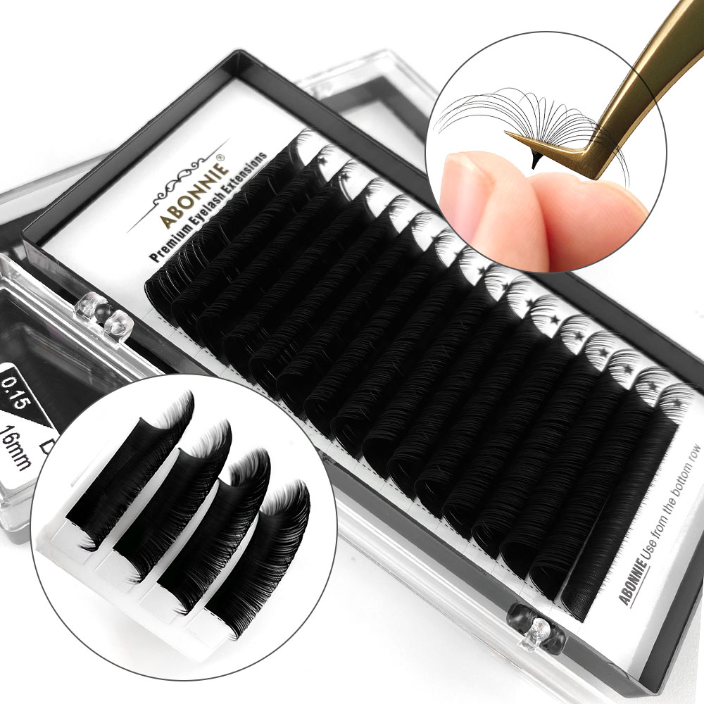 Individual Lash Tray - Abonnie cílios extensão de seda macia