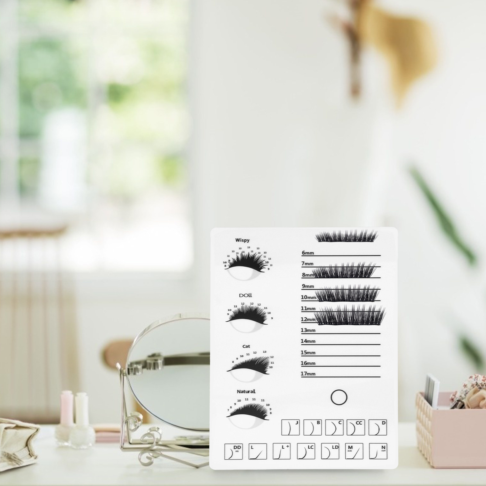 1 unidade de bandeja de exibiç - Eyelash Extension Is Safe avaliação e preço