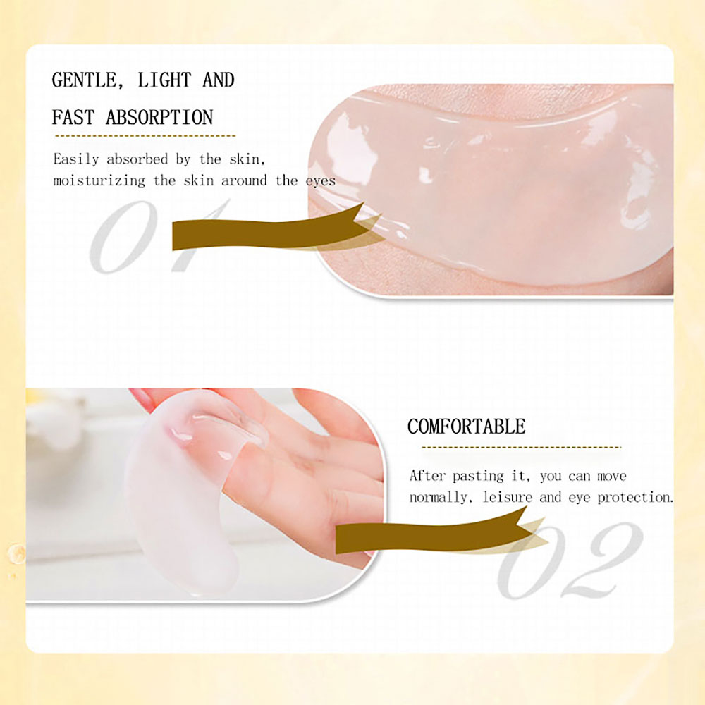 10 pçs = 5 pares máscara de ol - Eye Pad Collagen avaliação e preço