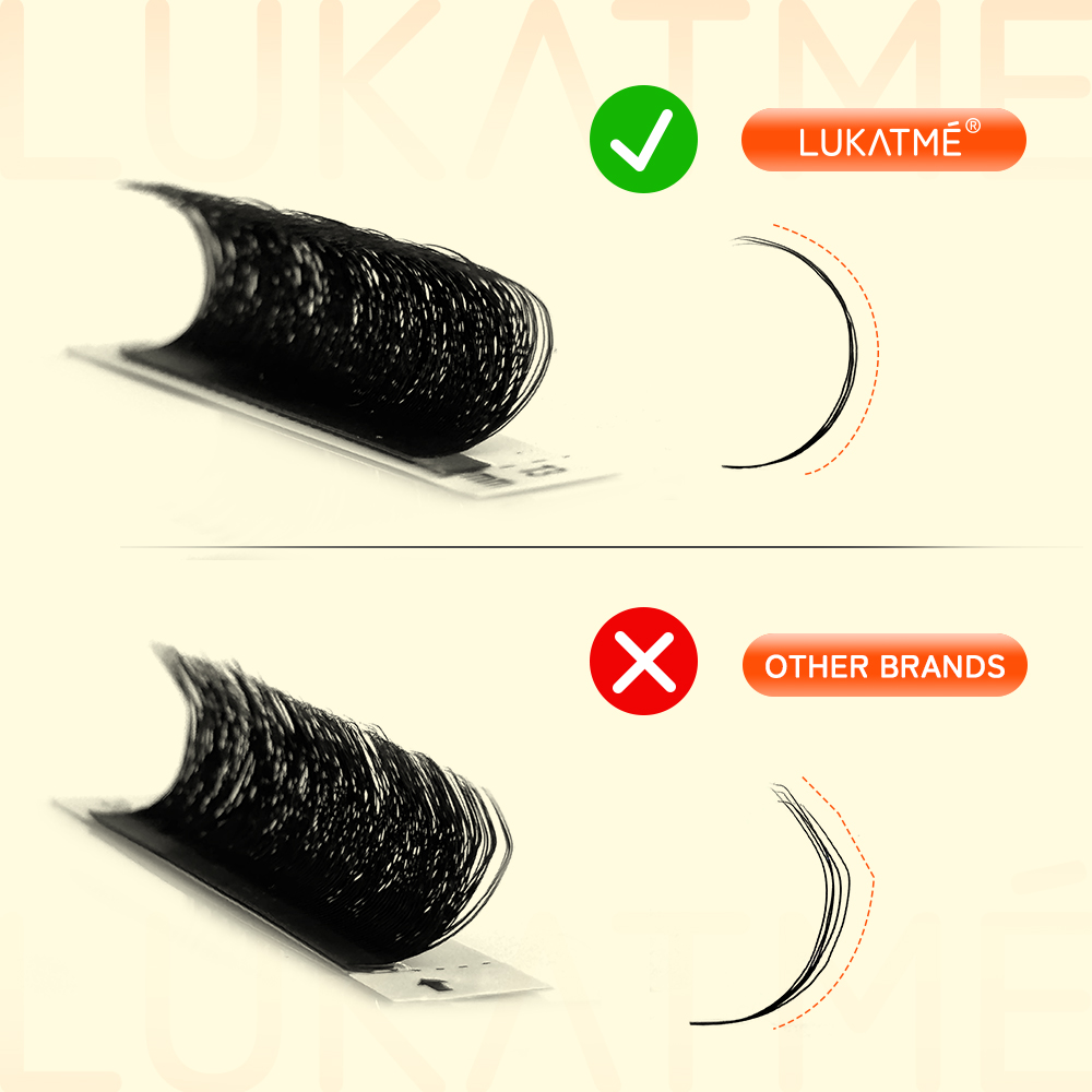 LUKATME W 3D 4D 5D 6D 7D Exten - Individual Lash Tray avaliação e preço