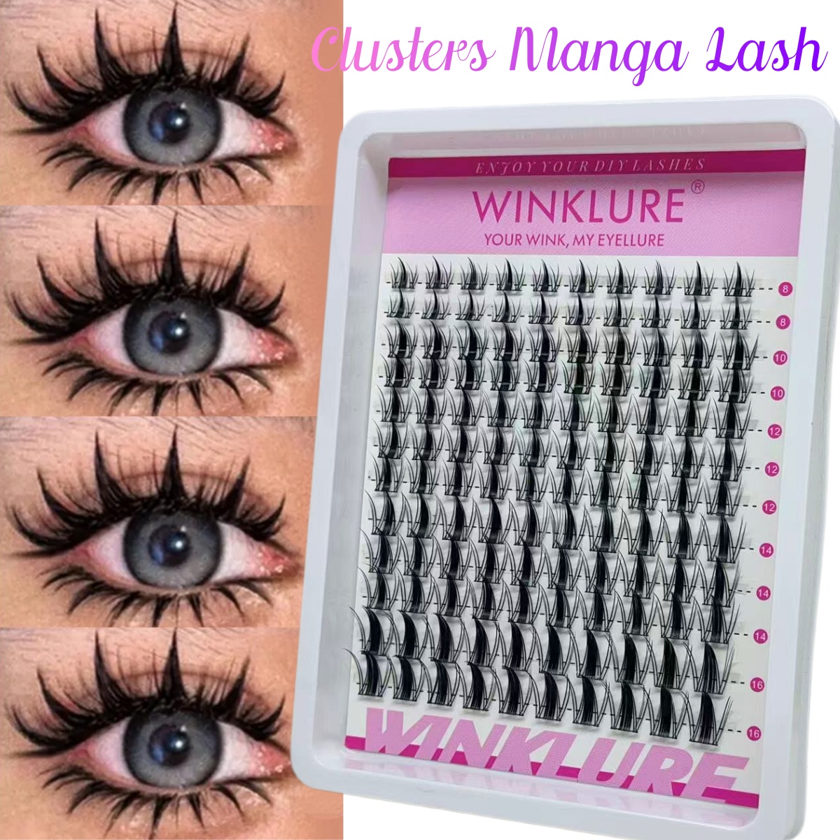 WINKLURE Kit de Cílios Postiço - Individual Lash Tray avaliação e preço
