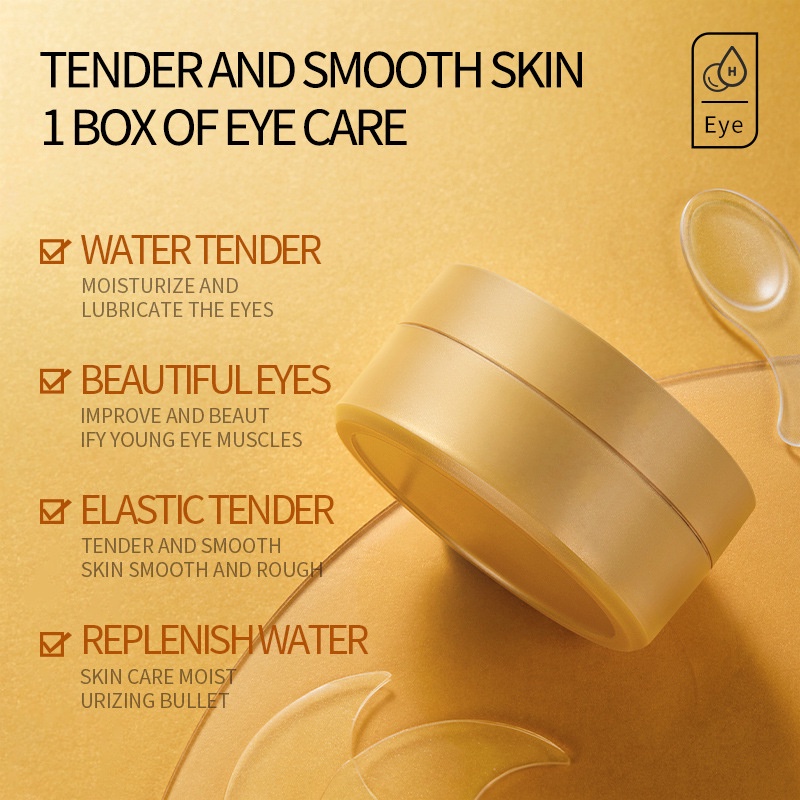 60 pçs colágeno dourado abacat - Eye Pad Collagen avaliação e preço