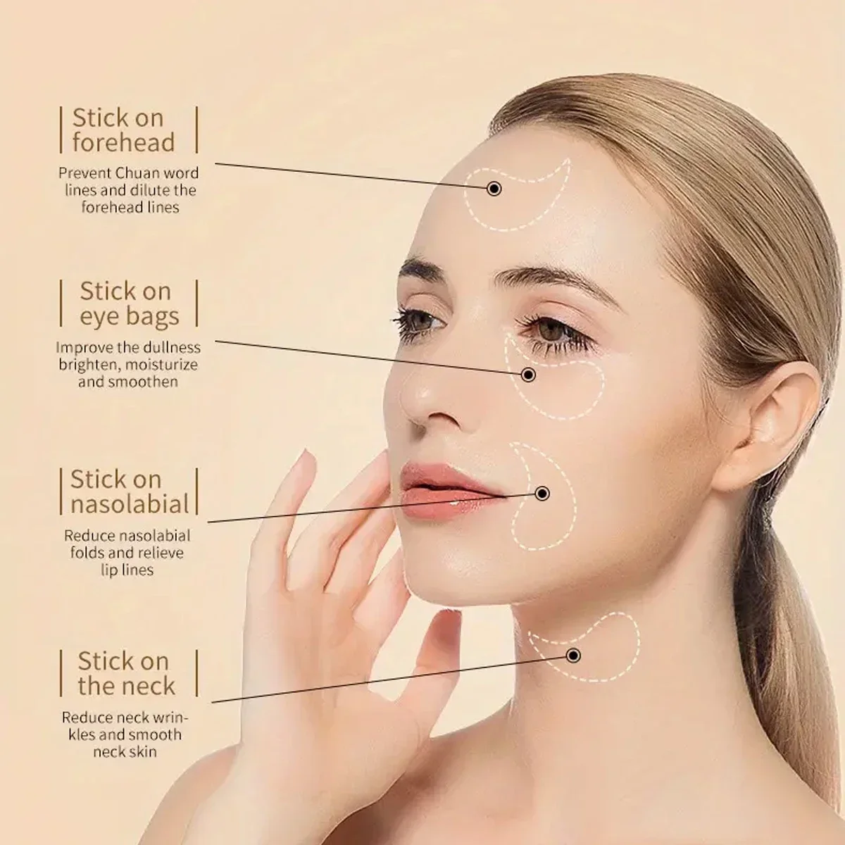 60pcs máscara de olho de ácido - Eye Pad Collagen avaliação e preço