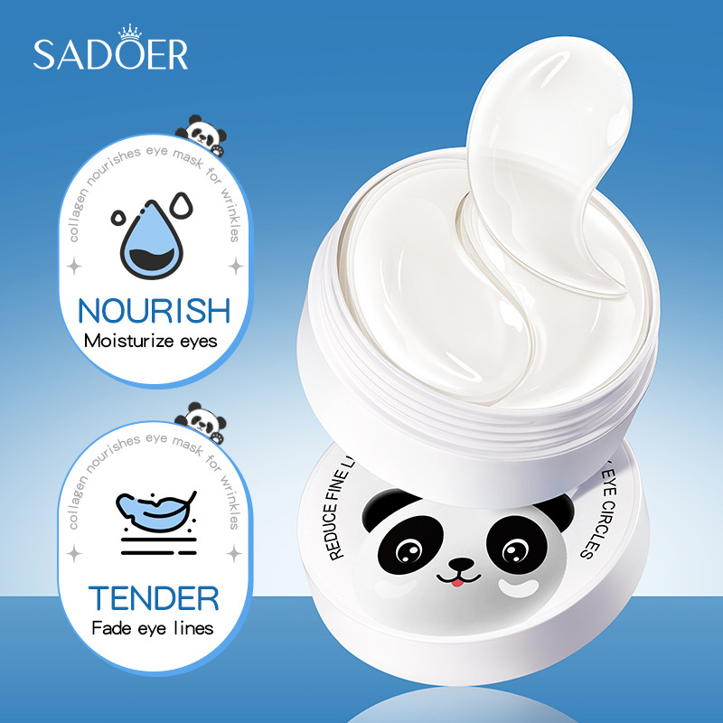 60 pçs sadoer cristal colágeno - Eye Pad Collagen avaliação e preço
