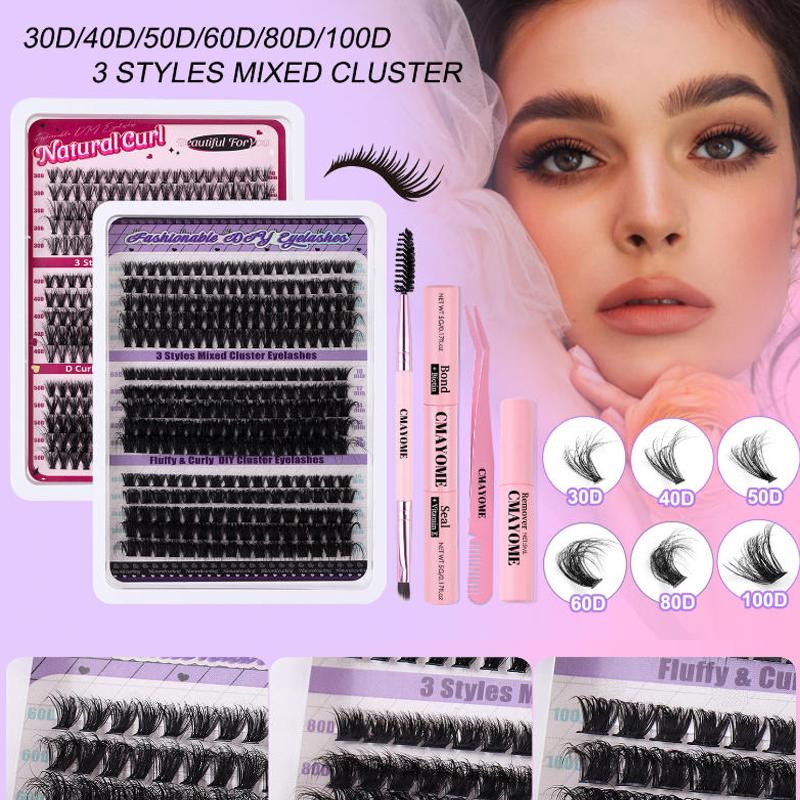 Kit de Extensão de Cílios DIY  - Eyelash Extension Or Extensions avaliação e preço