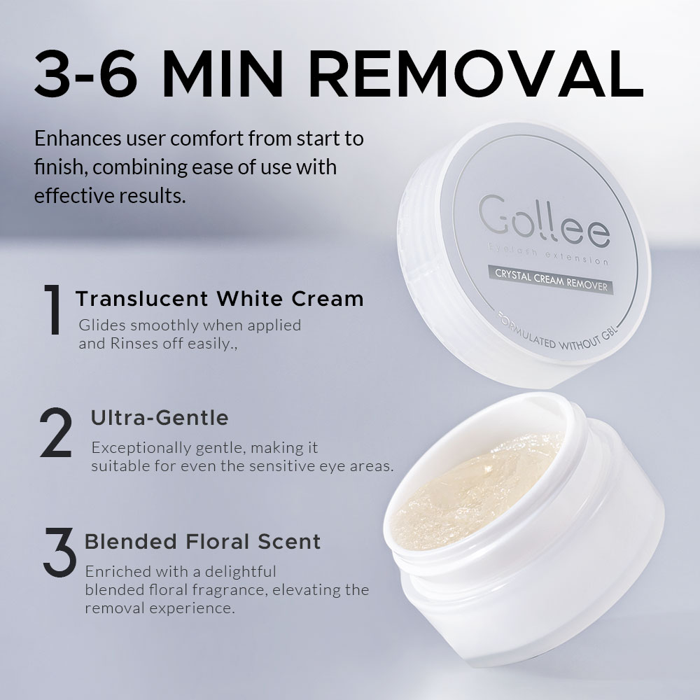 Gollee 5/10 PCS Creme Removedo - Eyelash Extension Is Safe avaliação e preço